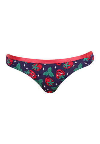 Veselé dámské kalhotky Dedoles Šťastné jahody (GMFB238) XL