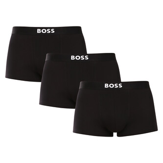 3PACK pánské boxerky BOSS černé (50544263 001) M