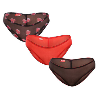 3PACK dámské kalhotky Diesel vícebarevné (A13251-0THAQ-E6800) M