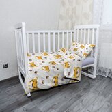 Dětské povlečení do postýlky Tygřík: 100x135 / 40x60