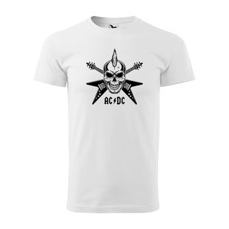ACDC Lebka: bílé XL