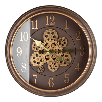 RAMSEY Zegar 45cm z ruchomym mechanizmem