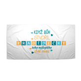 Ručník Když Bůh stvořil pradědečky: 30x50 cm