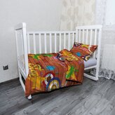 Dětské povlečení do postýlky Zeď: 130x90 / 40x60