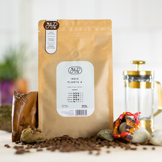 Káva Indie Plantation A - Váha: 500g