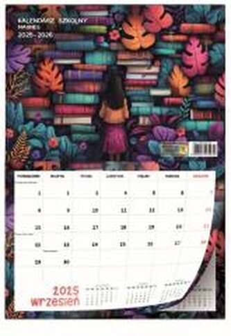 Kalendarz szkolny z magnesem 2025/2026