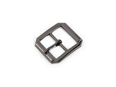 Kovová spona / přezka, průvlek 20 mm - 10 ks - 4 nikl černý