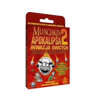Munchkin Apokalipsa 2 - Inwazja Owcych Edycja Jubileuszowa Munchkin Apokalipsa 2 - Inwazja Owcych Edycja Jubileuszowa
