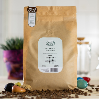 Káva Colombia Supremo - Váha: 1000g