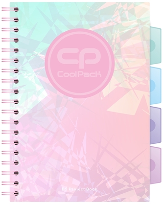 Kołonotes B5 PP Tie Dye Coolpack, Patio