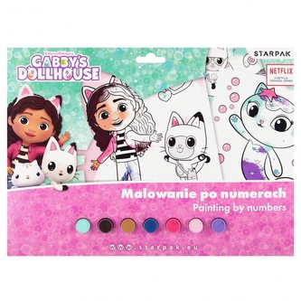 Malowanie po numerach Gabby s Dollhouse  STARPAK 547504