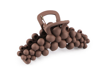 Skřipec do vlasů - 1 ks - 18 hnědá