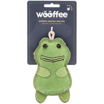 Wooffee kožená hračka Žabka