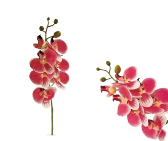 Umělá růžovobílá orchidej 72 cm Umělá růžovobílá orchidej 72 cm