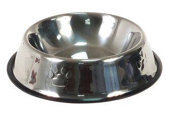 Miska pro psy, kovová 25,5x6 cm; PPB. .