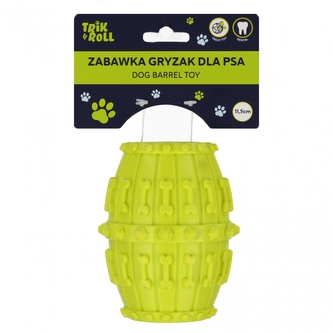 Zabawka dla psa Gryzak smaczek 11,5cm limonkowy TRIK&ROLL 560864 Zabawka dla psa Gryzak smaczek 11,5cm limonkowy TRIK&ROLL 560864