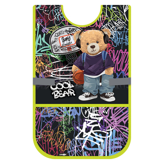 Zástěra/pončo pro výtvarnou výchovu JUNIOR S8 - Cool Bear