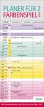 Farbenspiel - Planer für 2 2026