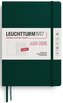Weekly Planner & Notebook 2026 Medium (A5) 18 Months Forest Green