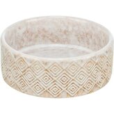 Náhradní miska k # 24828,  0,3 l / 12 cm, bílá/světle hnědá