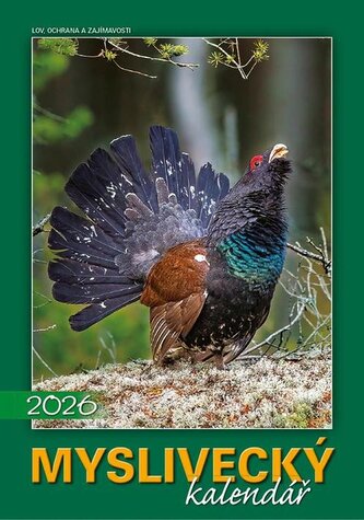 Myslivecký kalendář 2026 - nástěnný kalendář