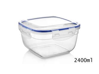 Dóza AIRTIGHT Square 2400ml 19x19x10cm