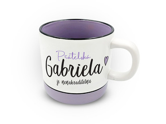 Nekupto Hrnek se jménem GABRIELA Pastel