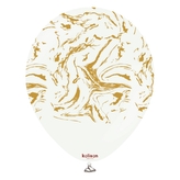 Balonky s potiskem Space Nebula Standard White 30 cm - 25 ks