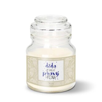 Svíčka Děda je můj pravý hrdina: 120 g