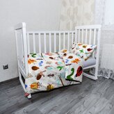 Dětské povlečení do postýlky Hmyz: 130x90 / 40x60