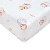 Bavlněné prostěradlo do postýlky New Baby Sweet teddy bear 120x60cm pink