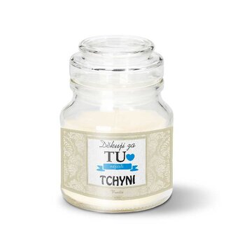 Svíčka Děkuji za tu nejlepší tchyni: 120 g