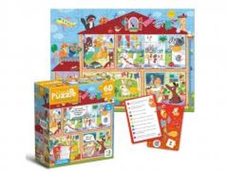 Wimmelpuzzle 60 Pets at home