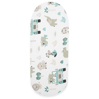 Bavlněné prostěradlo do kočárku New Baby Safari II 35x75cm