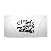 Ručník Pro toho nejlepšího tatínka: 70x140 cm