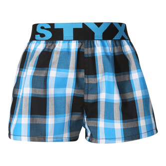 Dětské trenky Styx sportovní guma vícebarevné (BJ1034) 9-11 let Dětské trenky Styx sportovní guma vícebarevné (BJ1034) 9-11 let