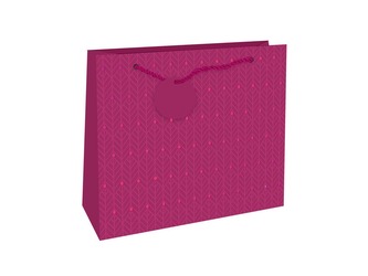 Nekupto Dárková taška reliéfní velká Fuksiová Nekupto Dárková taška reliéfní velká Fuksiová