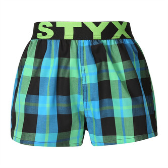 Dětské trenky Styx sportovní guma vícebarevné (BJ1038) 9-11 let