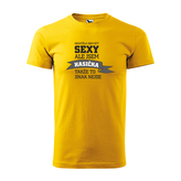 Nechtěla jsem být sexy, ale jsem hasička: žluté 2XL