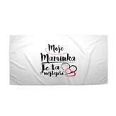 Ručník Moje maminka je ta nejlepší: 50x100 cm