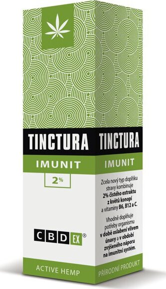 CBDex Tinctura IMUNIT 2%, 10ml