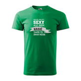 Nechtěl jsem být sexy, ale jsem hasič: zelené XL