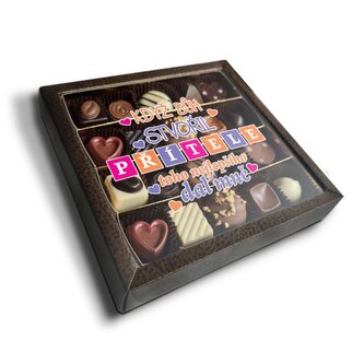 Pralinky Když Bůh stvořil přítele: 20 ks pralinek