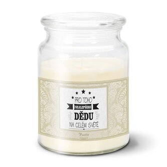 Svíčka Pro toho nejlepšího dědu: 500 g
