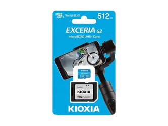 Karta paměťová KIOXIA micro SD 512 GB s adaptérem
