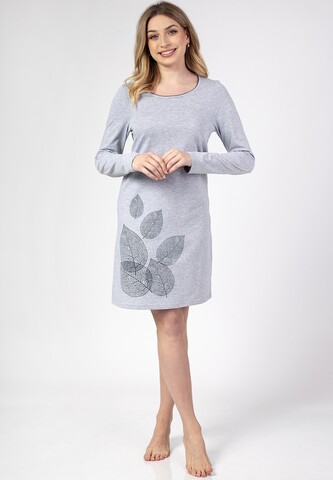 Koszula Regina 144 dł/r 2XL-4XL Z24/25 damska melanż jasny 3XL