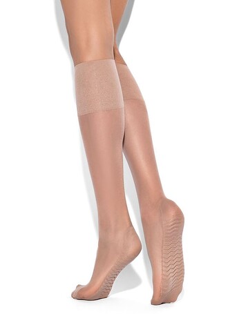 Podkolanówki Mona Relax 20 den visone/odc.beżowego uniwersalny