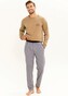 Piżama Taro Rob 3298 dł/r M-2XL Z24/25 męska brązowy XXL