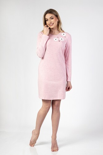 Koszula Regina 141 dł/r 2XL-3XL Z24/25 damska różowy XXL