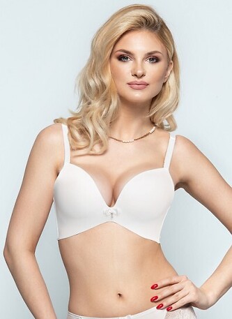 Biustonosz push-up bez fiszbin Konrad New Chloe Ecru ecru 80C Biustonosz push-up bez fiszbin Konrad New Chloe Ecru ecru 80C